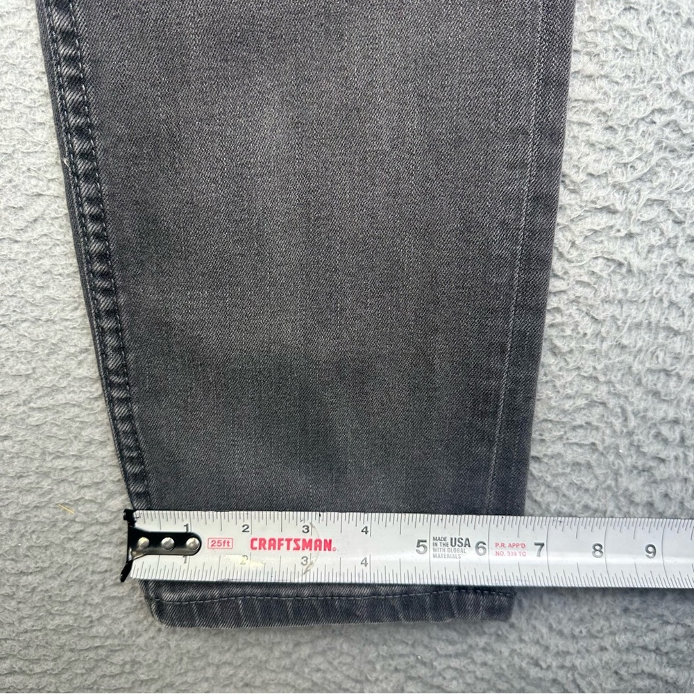 Barbados Jeans Mens 32x30 Gray Slim Fit Straight Leg Stretch Casual Pockets - Picture 12 of 14